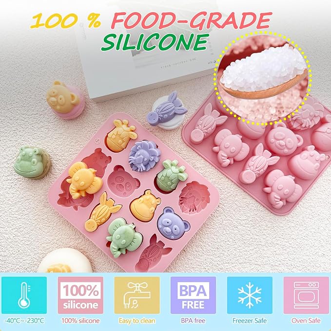 2-Pack Animal Chocolate Molds - Image 7
