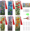NEGEKFKX 6 Pcs Cross Stitch Bookmark Kit by NEGEKFKX