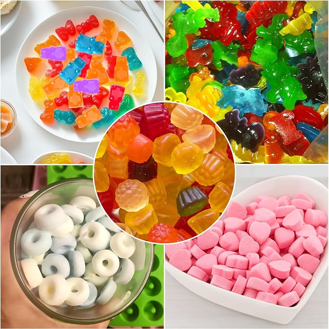 Palksky 5-Piece Silicone Candy Molds - Image 2