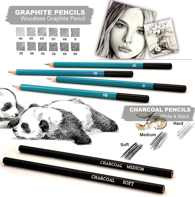 KALOUR 106 Coloring Sketching Kit Set - Image 3