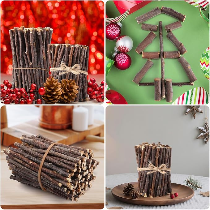 Suncalla 251 Pack Wooden Log Sticks - Image 4
