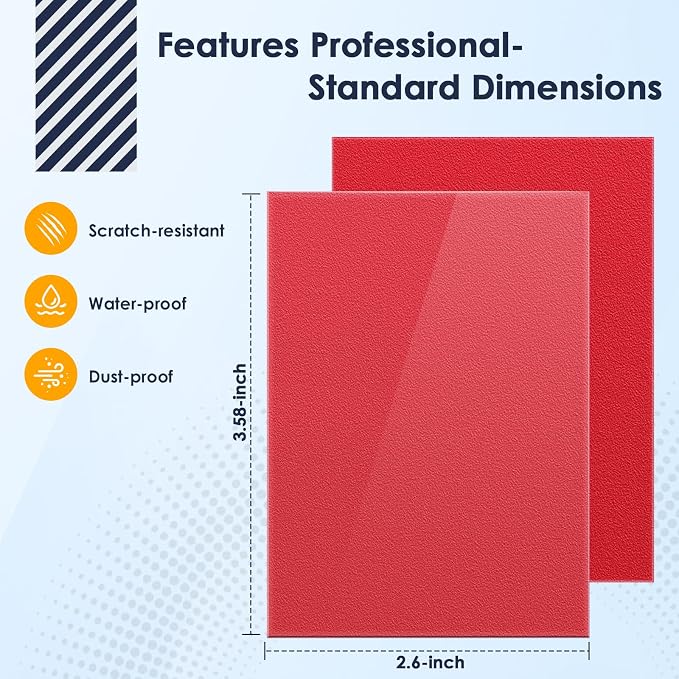 500ct MTG Card Sleeves, 5 Colors Matte Deck Protectors - Image 3