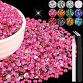 6000PCS 4mm Resin Rhinestones Bulk by BELLEBOOST