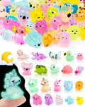 FIVEIZERO 100PCS Luminous Mini Resin Terrestrial Animals Bulk by FIVEIZERO