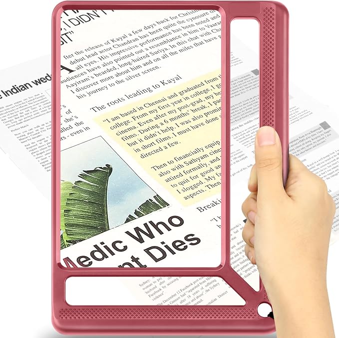 AKKYCVS 5X Full Page Magnifying Glass by AKKYCVS