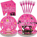 96Pcs Boss Birthday Party Decorations by Greencian