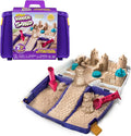Kinetic Sand Folding Sandbox Set, Moldable Play Sand Sensory Toys, Ages 3+ by Unknown