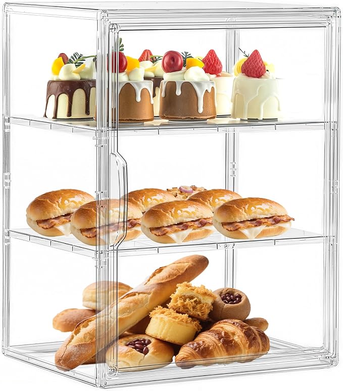 Attelite Pastry Display Case, Large Bread Box by Attelite