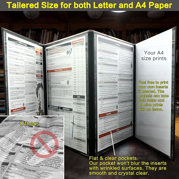 Haxtec DND DM Screen, Master Screen - Image 4