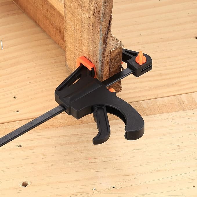 6 Inch Bar Clamps for Woodworking, Mini Clamps for Wood Gluing - Image 7