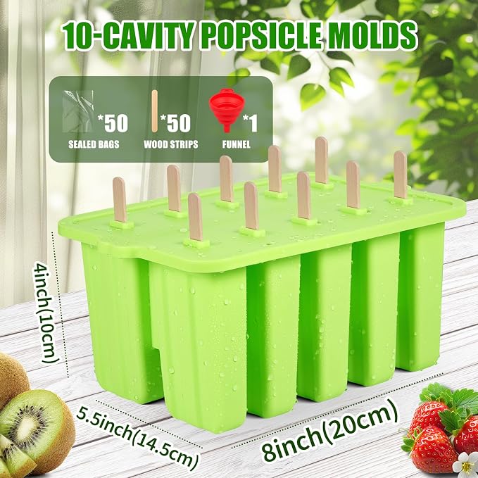 Silicone Popsicles Molds, Food Grade Popsicle Molds - Image 3