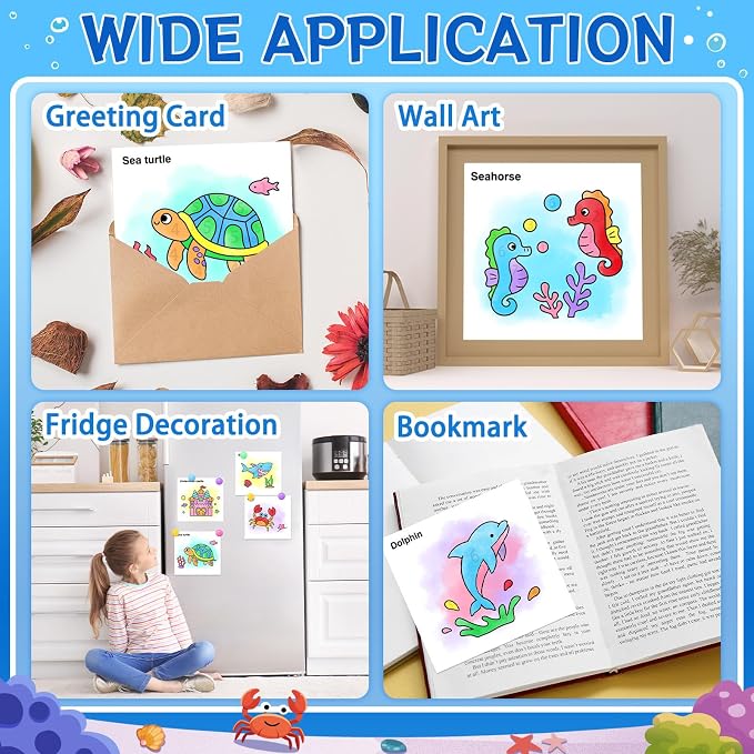 SOCOLER Paint with Water Coloring Books - Image 9