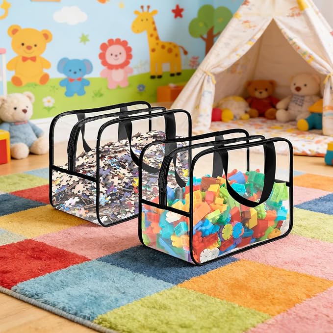 8pcs Extra large color Toy Storage Bags - Image 6