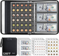 400-Pocket Fireproof Coin Book by Hontom