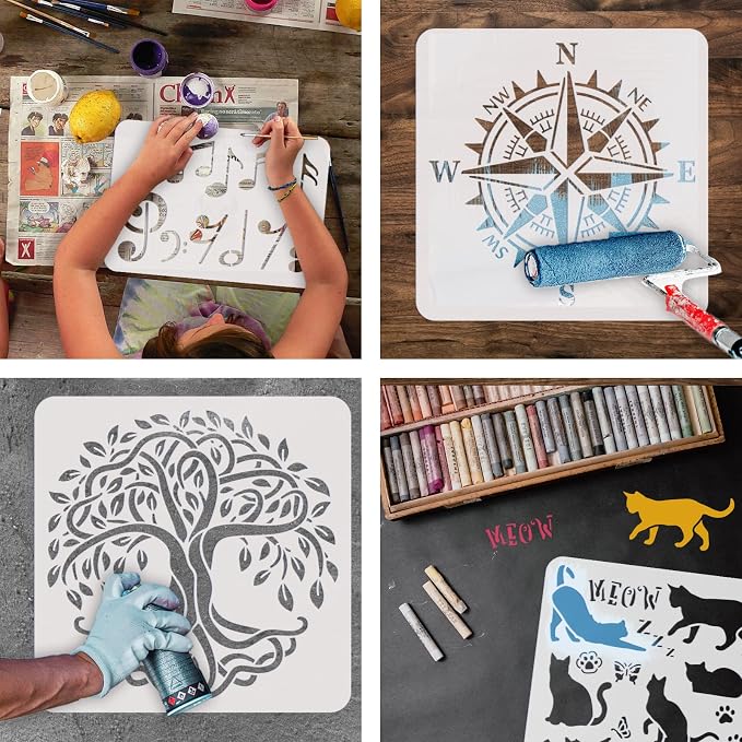 FINGERINSPIRE Banksy Stencil Set - Image 4