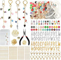 Himake 645Pcs Charms Lip Gloss Keychain Making Kit, DIY Bag Charm Kit by Himake