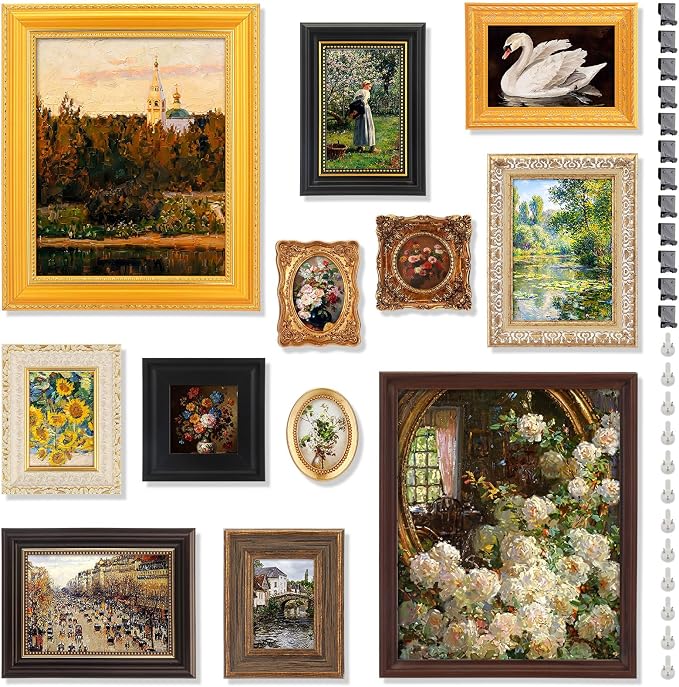 Mifoci 12 Pcs Gallery Vintage Frame Set by Mifoci