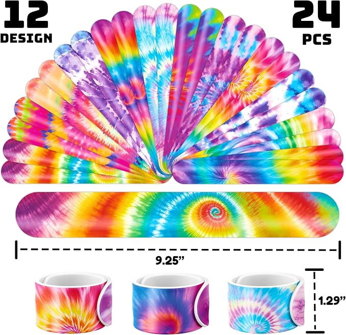 Cherisnowy 72 Pcs Tie Dye Party Favors - Image 3
