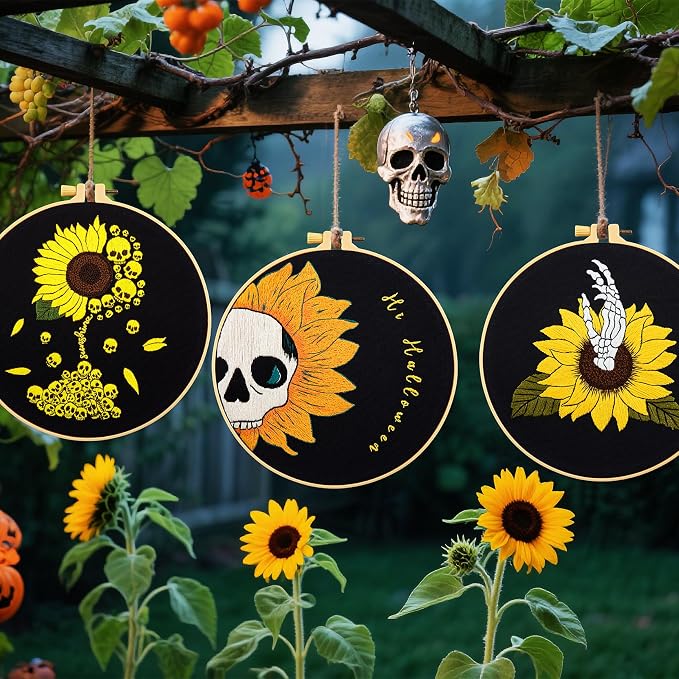 Halloween Gothic Embroidery Kits - Image 2