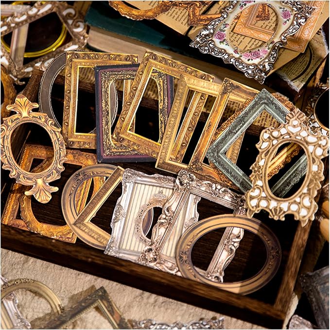 180Pcs Scrapbook Embellishments Window Frame by Diuhofart