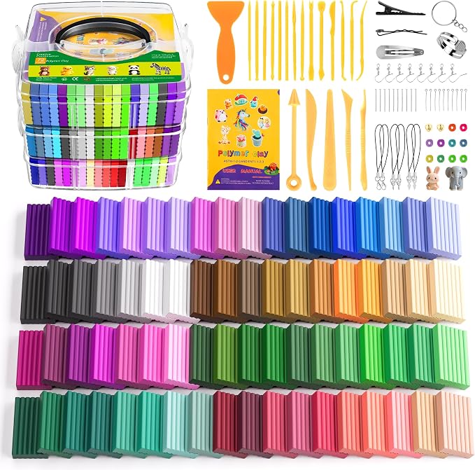 ARTpar Polymer Clay Kit 72 Colors, Modeling Clay by ARTPARWelcomesYou