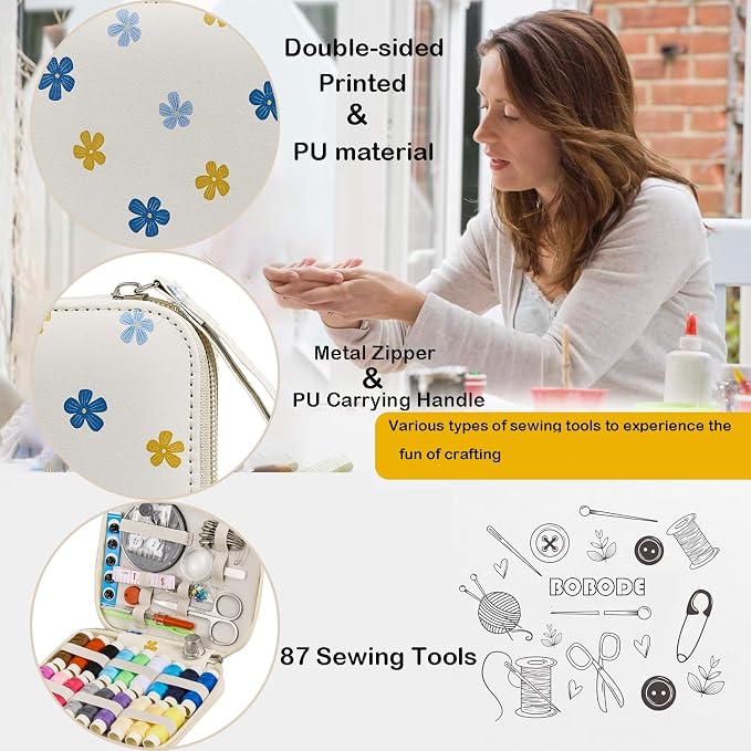 Bobode Sewing Sets & Kits Travel Sewing Kit - Image 3