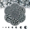 5600PCS Half Round Pearls Flatback Imitation Pearls by MLGDA