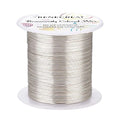 BENECREAT 18 Gauge 32 Yards Tarnish Resistant Silver Wire Jewelry Beading Wire by BENECREAT