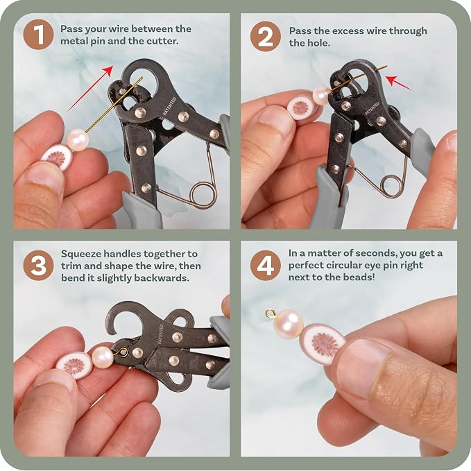 The Beadsmith Original One Step Looper | Create and Trim Consistent 1.5 mm Loops - Image 4
