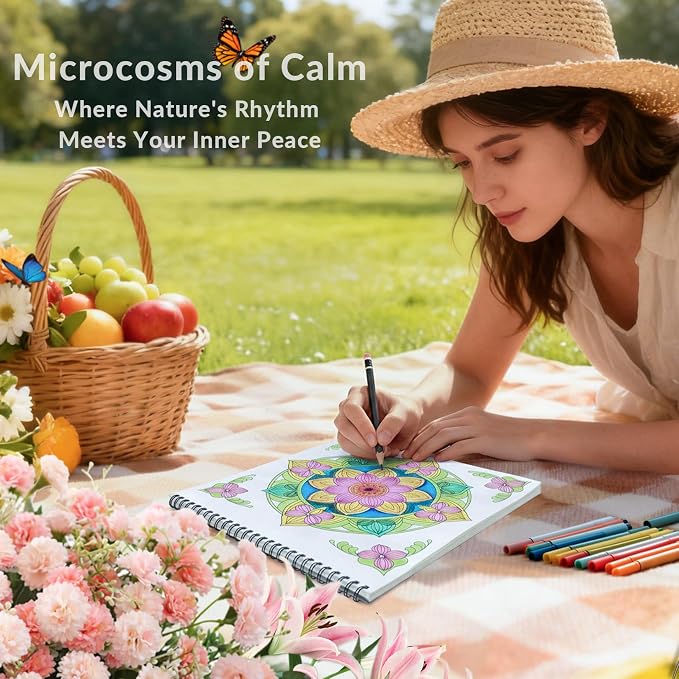 FUNLAVIE Adult Coloring Book - Image 2