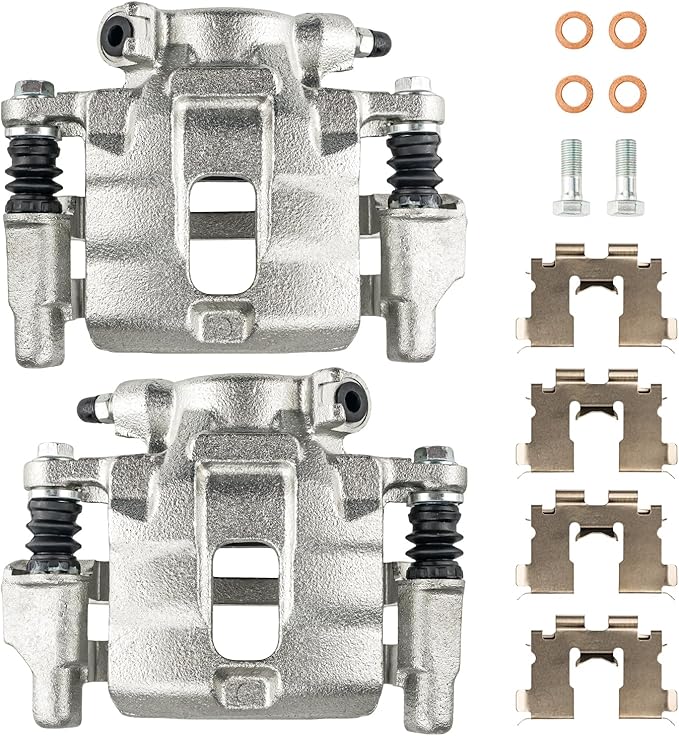 Torchbeam Front Brake Calipers Set for Geo 1989-1995 Tracker, Suzuki 1991-1998 Sidekick 1.6L, Geo 1996-1997 Tracker 1.6L, Front Left and Front Right Calipers Replace # 19B1212+19B1213