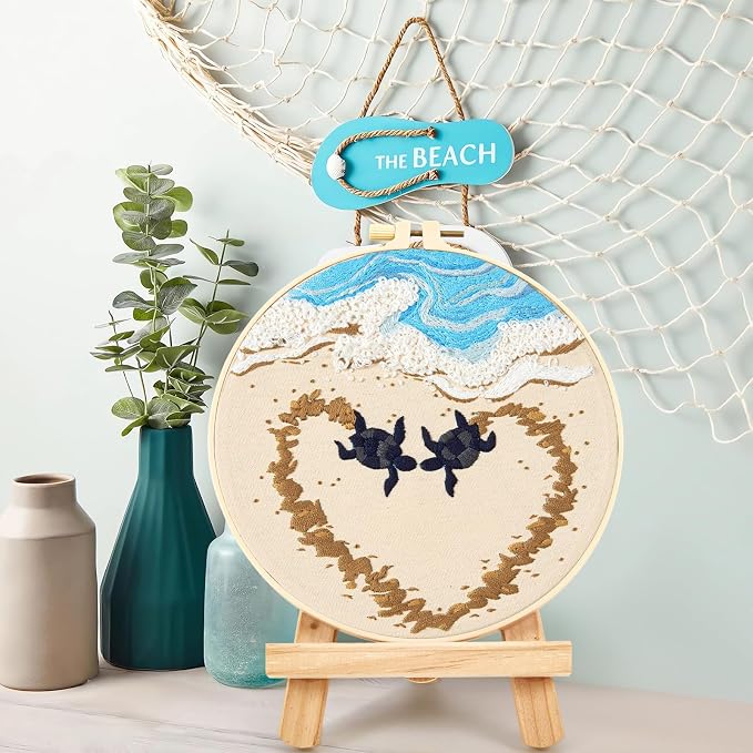 Crafmanoe Beach Embroidery Kits - Image 4
