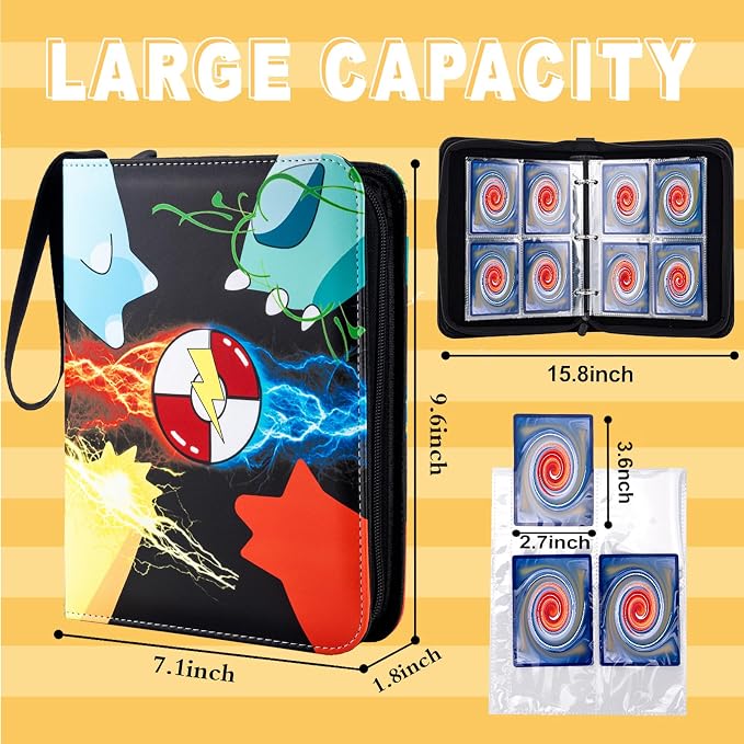 Jravkfi Card Binder 4 Pocket - Image 4