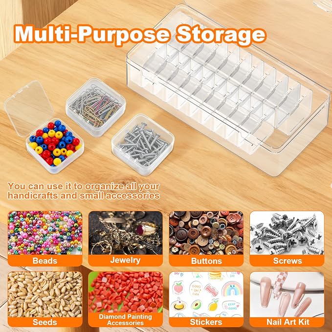 Bead Organizer Box, Craft Storage Box - Image 7