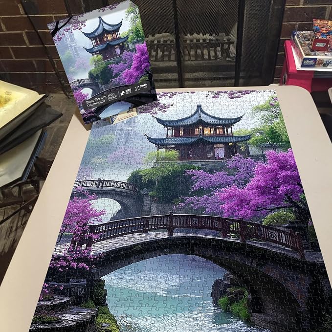 PICKFORU Plum Blossom Dreamscape Puzzles - Image 2