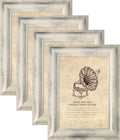 4×6 Picture Frame Set of 4, Vintage Photo Frame, Rustic Retro Picture Frame by TKYGU