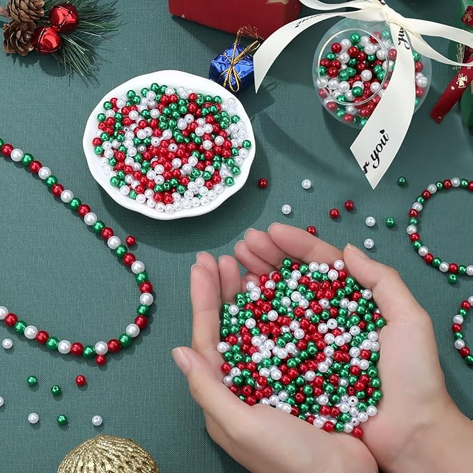 DUQGUHO 6mm Christmas Beads for Bracelets - Image 5