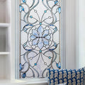 OHTMERU 3D Stained Glass Window Privacy Film, Heat Control UV Blocking Static by OHTMERU