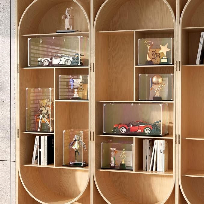 Clear Acrylic Display Case, Self-Assemble Showcase - Image 5