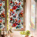 Magnolia Flower Window Privacy Film by UQRUI