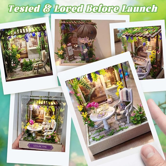 Flever Dollhouse Miniature DIY House Kit Creative Room - Image 6