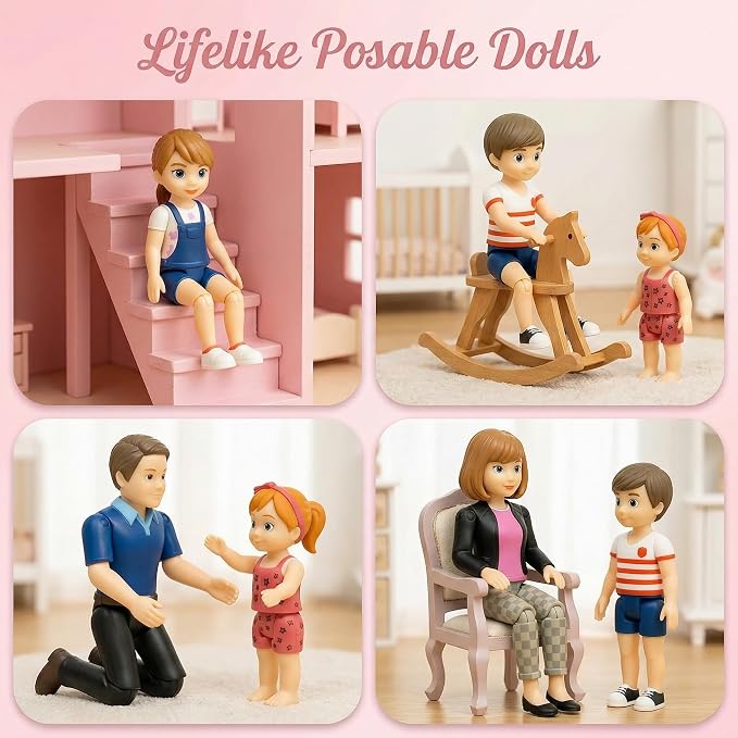 Family Dollhouse People - Image 8