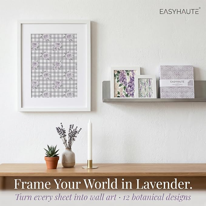 Scrapbook Paper & Scrapbooking Supplies, Lavender 6x6 Double-Sided Patterned - Image 9