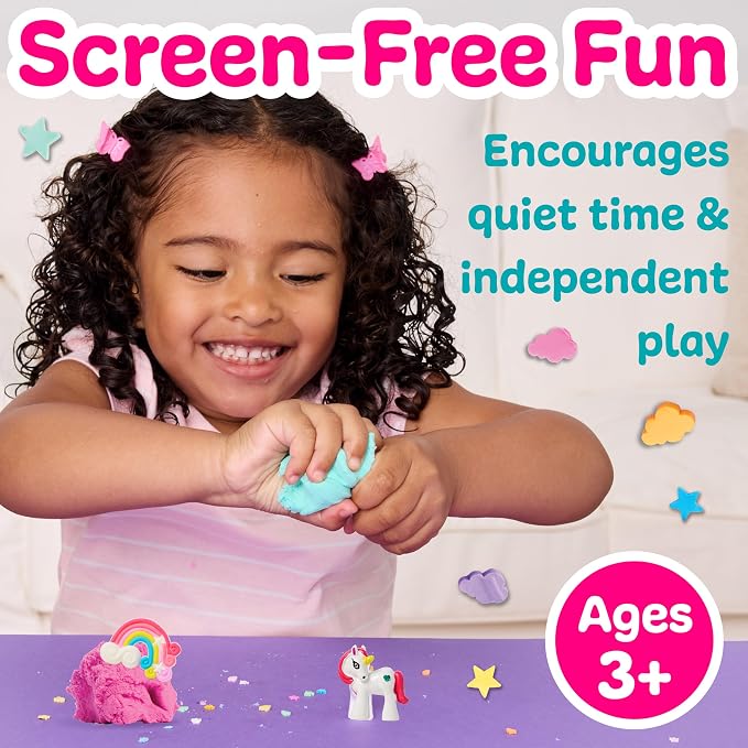 Creativity for Kids Sensory Minis Unicorn Kit | Cloud Clay Sensory Toy for Kids - Image 8