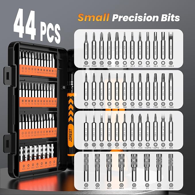 JOREST 59Pcs Small Precision Screwdriver Set - Image 3