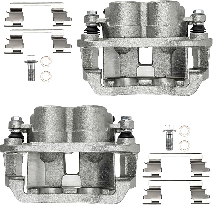 Torchbeam Rear Brake Calipers Set for Chevrolet 2003-2020 Express 2500, Chevrolet 2003-2020 Express 3500 6.0L, GMC 2003-2020 Savana 2500, Rear Left and Rear Right Calipers Replace # 18B4934+18B4935