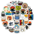 BulbaCraft Drum Stickers for Water Bottle and Laptop by BulbaCraft