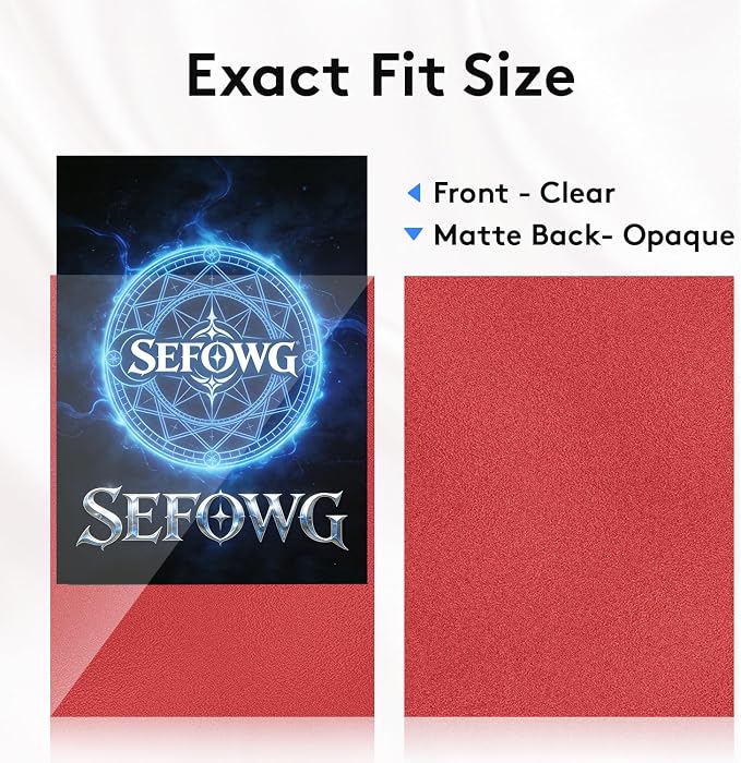 600 Count MTG Card Sleeves, 6 Colors Matte Card Sleeves, Standard Magic Cards - Image 3