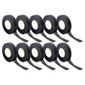 10-Roll Wire Harness Tape 3/4"×49' – Automotive Electrical Cloth Tape, Hand-Tear, No Residue