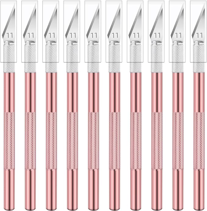 Jetmore 10 Pack Exacto Knife Set – Precision Craft Knife, Hobby Knife, and Art by Jetmore